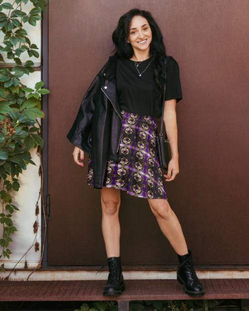 Onegodian Flower Jewel: Design 01 – Skater Skirt