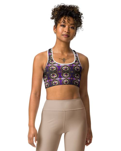 Onegodian Flower Jewel: Design 01 – Sports bra