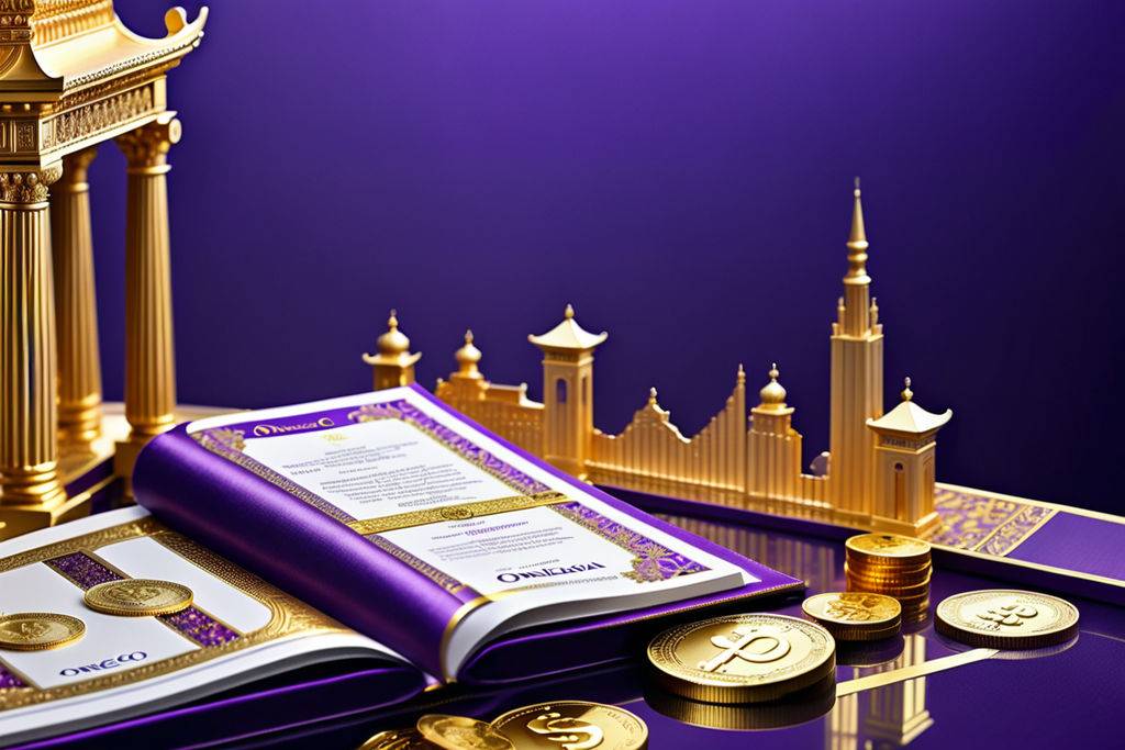 an-ultra-realistic-of-onegodian-finance-guide-gpt-laid-out-meticulously-in-a-palette-of-royal-purpl-658148584