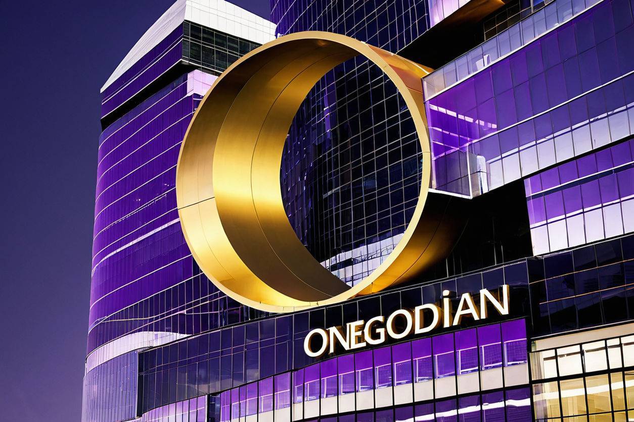 image-of-the-letter-o-shaped-building-with-the-onegodian-sign-on-a-building-in-a-city-onegodian-284425245