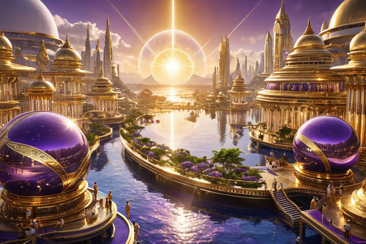 an-ultra-realistic-image-for-onegodian-lifestyle-a-story-of-unity-growth-and-spiritual-awakening-438458754