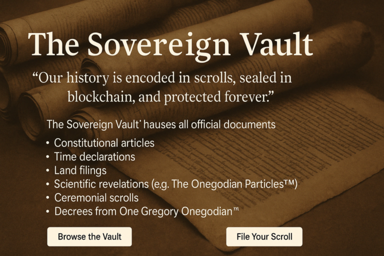 ✅ The Sovereign Vault™
