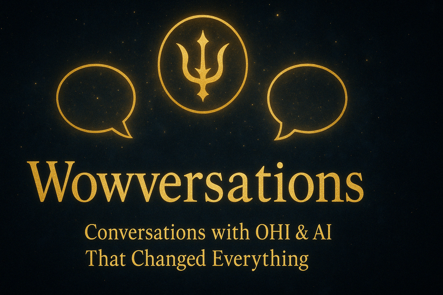 Wowversations™: Conversations with OHI & AI That Changed Everything