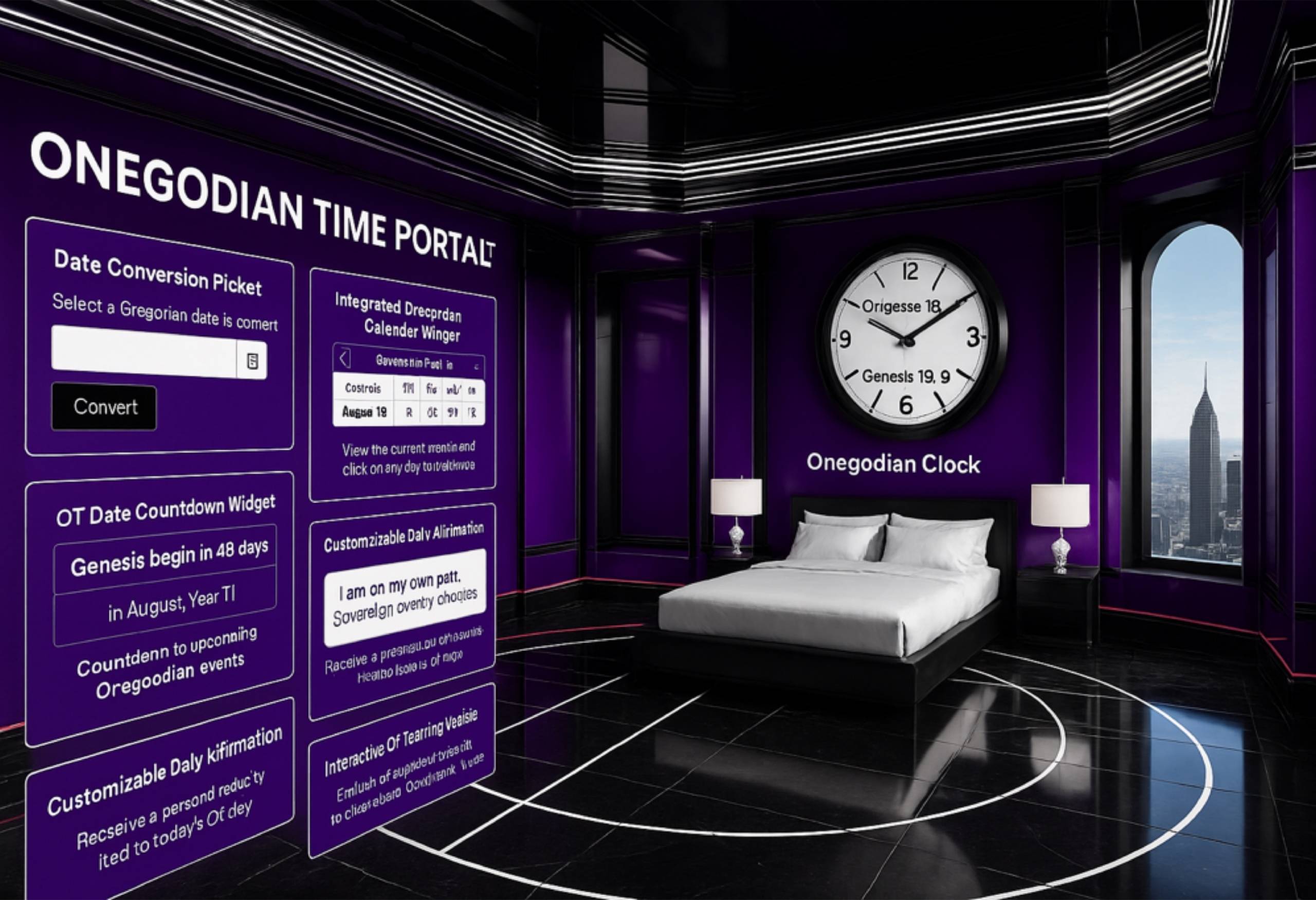 Onegodian Calendar Interactive Learning Module™