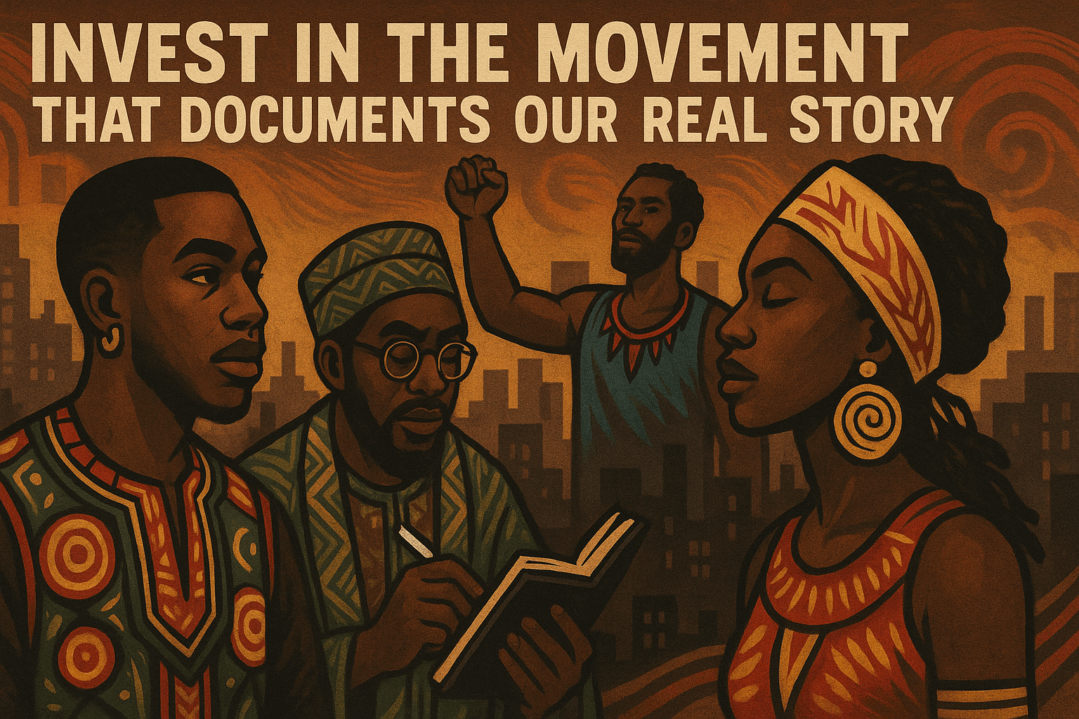 Urban Mural of African Resilience
